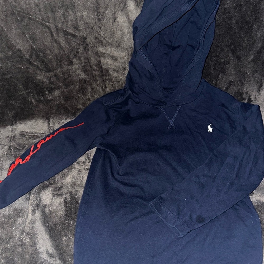 Polo Ralph Lauren with Big Pony Graphic on back and sleeve design